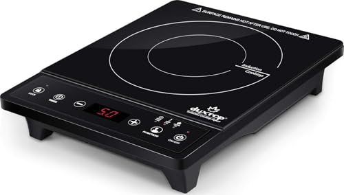 Duxtop Portable Induction Cooktop, Induction Burner 1800W 8500ST E210C2